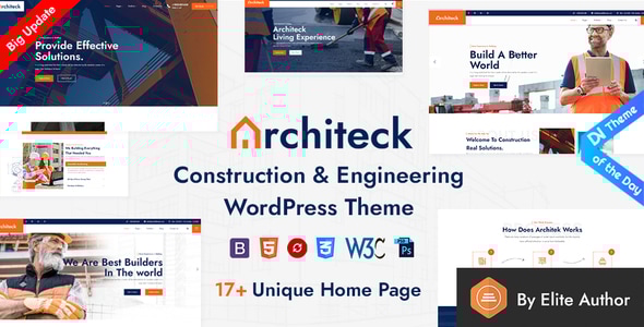 Architeck - Construction WordPress Theme Logo